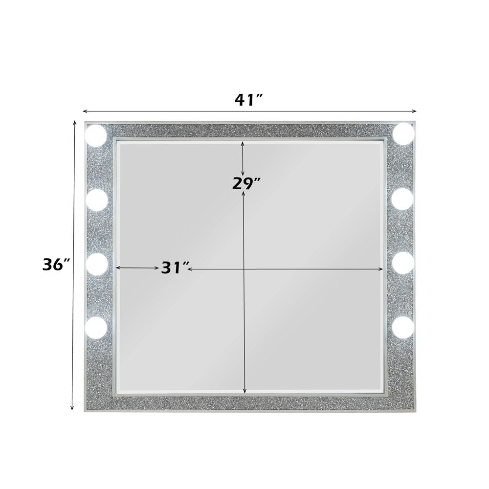 Sliverfluff - Mirror With Light - Mirrored & Champagne - Urban Living Furniture (Los Angeles, CA)