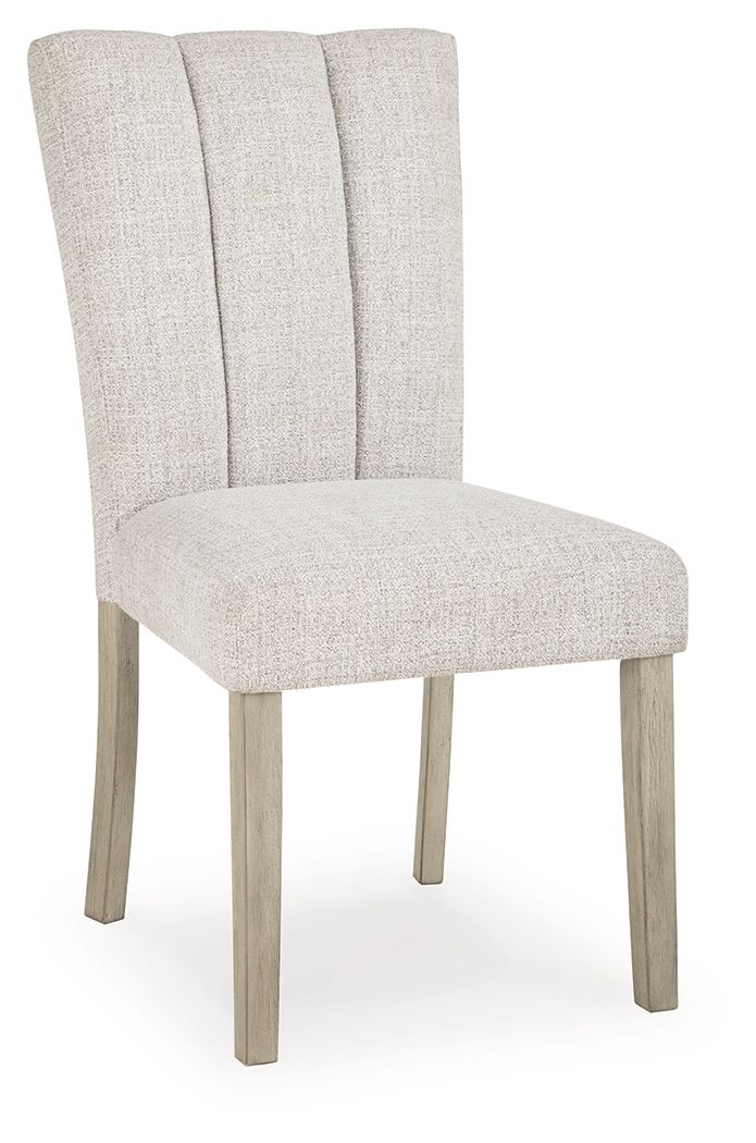 Larawyn - Dining Upholstered Side Chair (Set of 2) - Bisque - Urban Living Furniture (Los Angeles, CA)