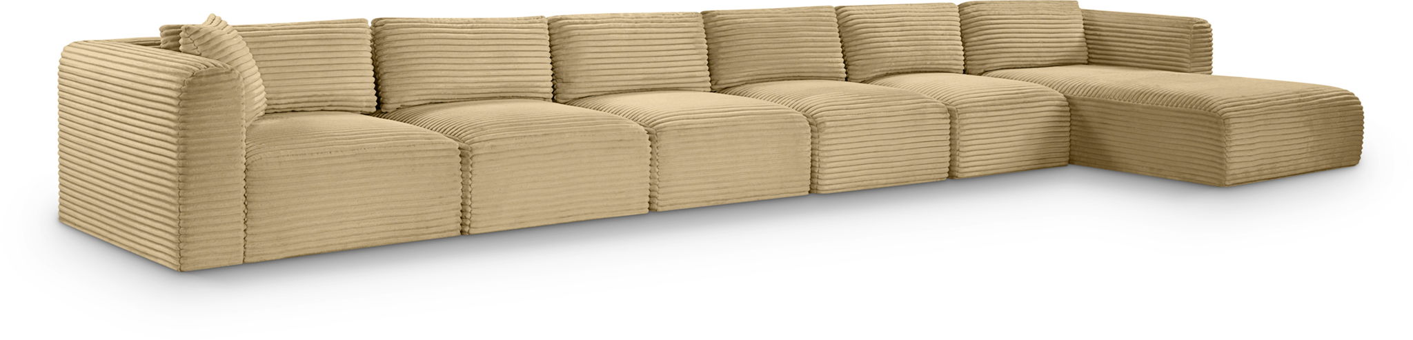 Shaggy - 6 Piece Modular Sectional With Chaise - Urban Living Furniture (Los Angeles, CA)