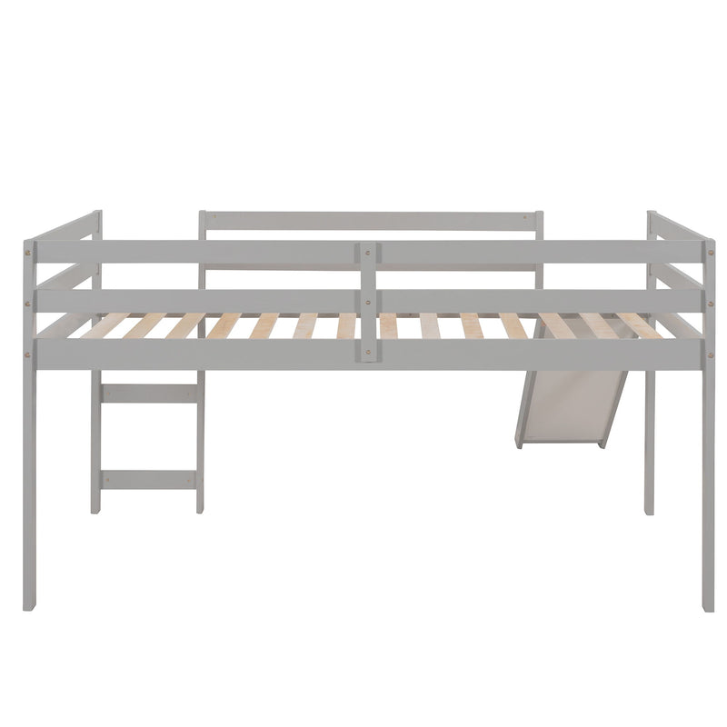 Loft Bed With Slide, Multifunctional Design