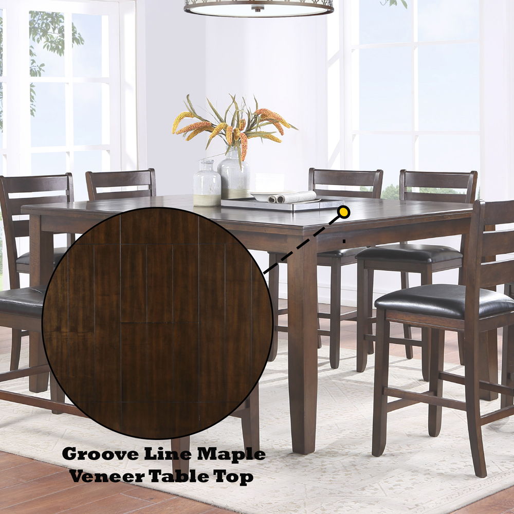 Urbana - Counter Height Table - Espresso - Urban Living Furniture (Los Angeles, CA)