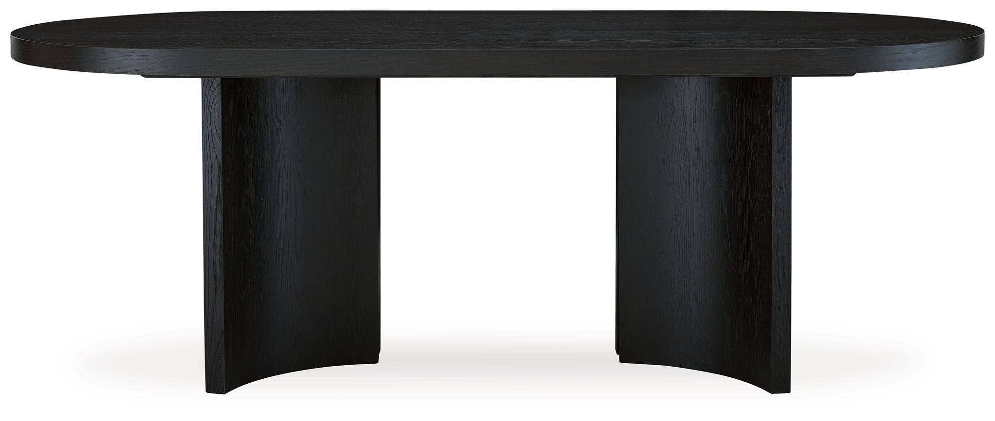 Rowanbeck - Black - Oval Dining Room Table - Urban Living Furniture (Los Angeles, CA)