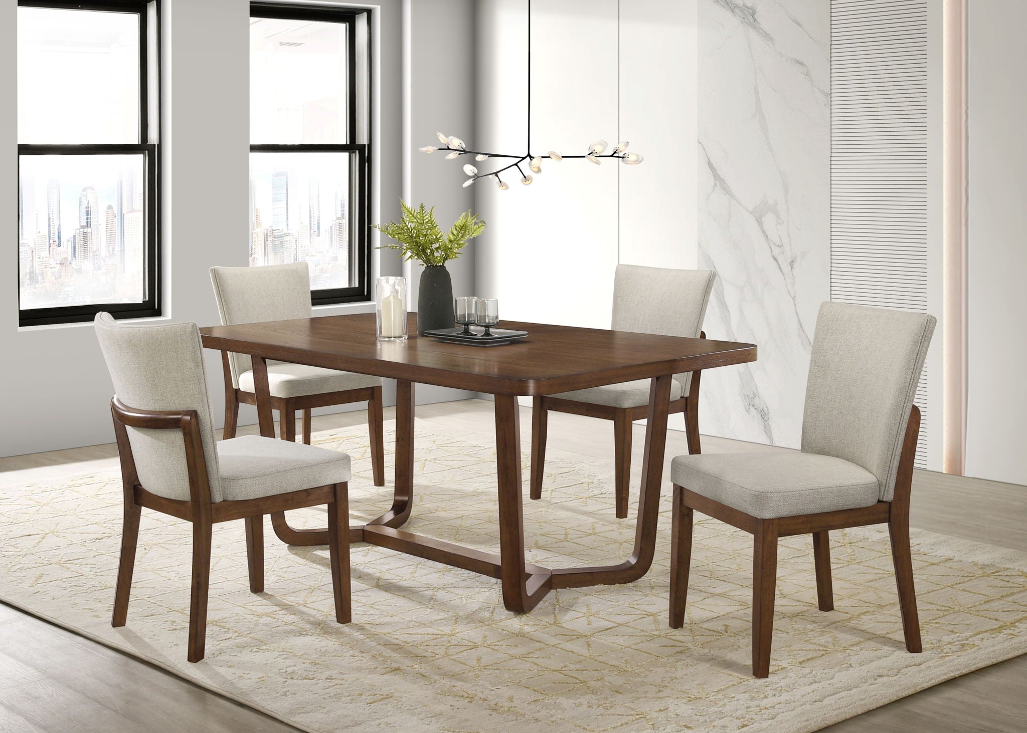 Salerno - Wood Dining Room Set - Urban Living Furniture (Los Angeles, CA)