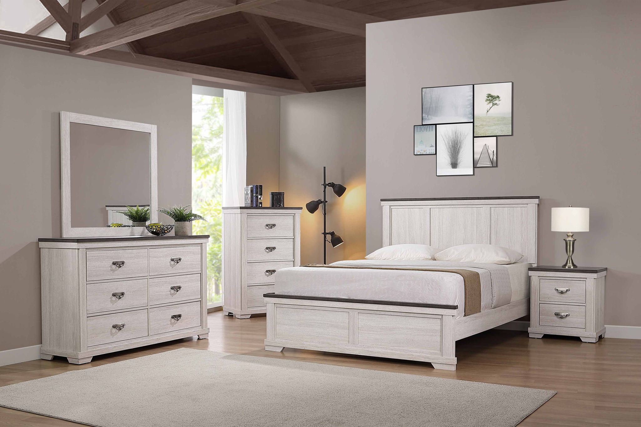 Leighton - Nightstand - White - Urban Living Furniture (Los Angeles, CA)