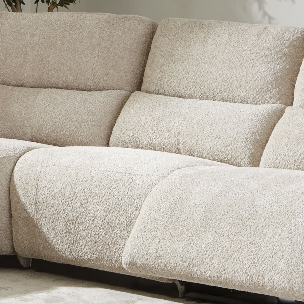 Modesto - Armless Chair - Buttercream - Urban Living Furniture (Los Angeles, CA)