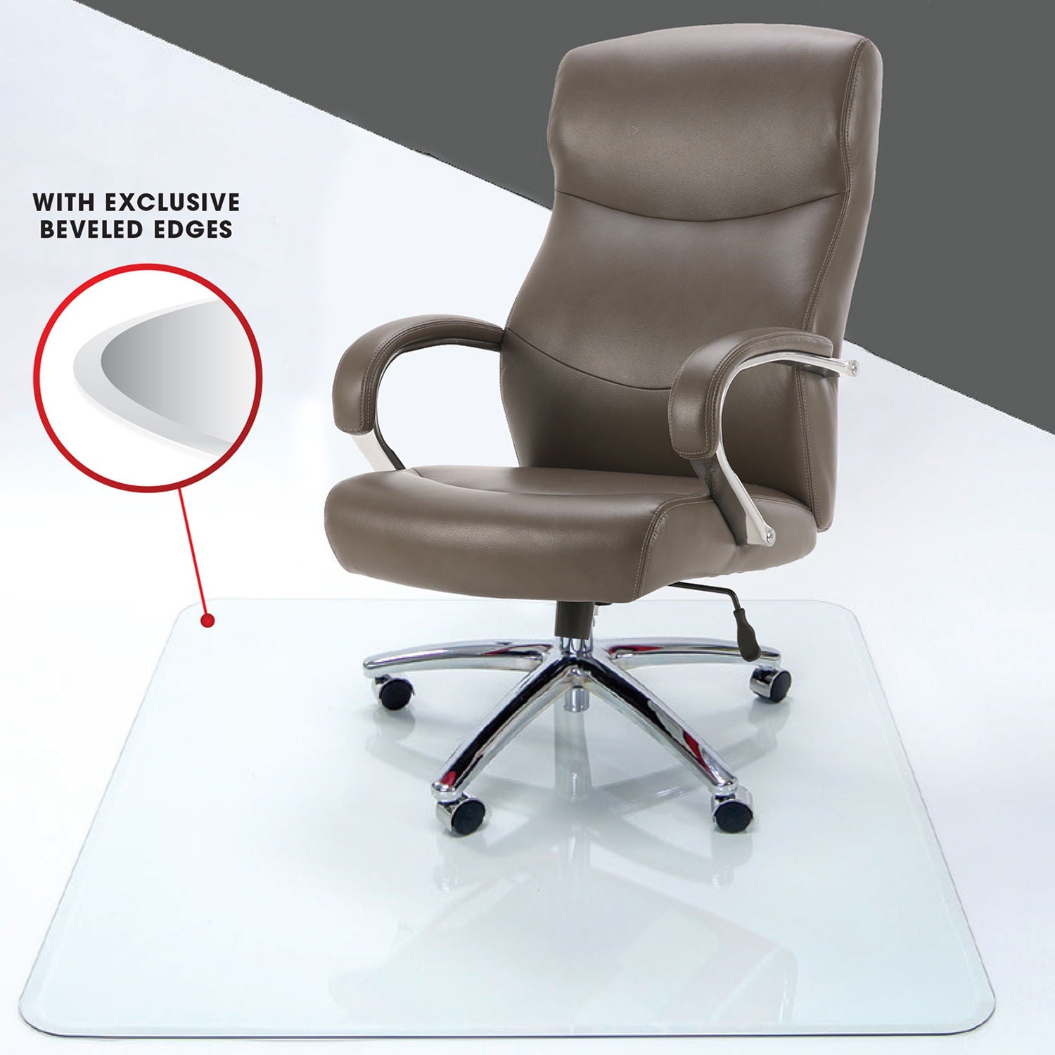 Glass Chair Mat - Glass Chair Mat - Urban Living Furniture (Los Angeles, CA)