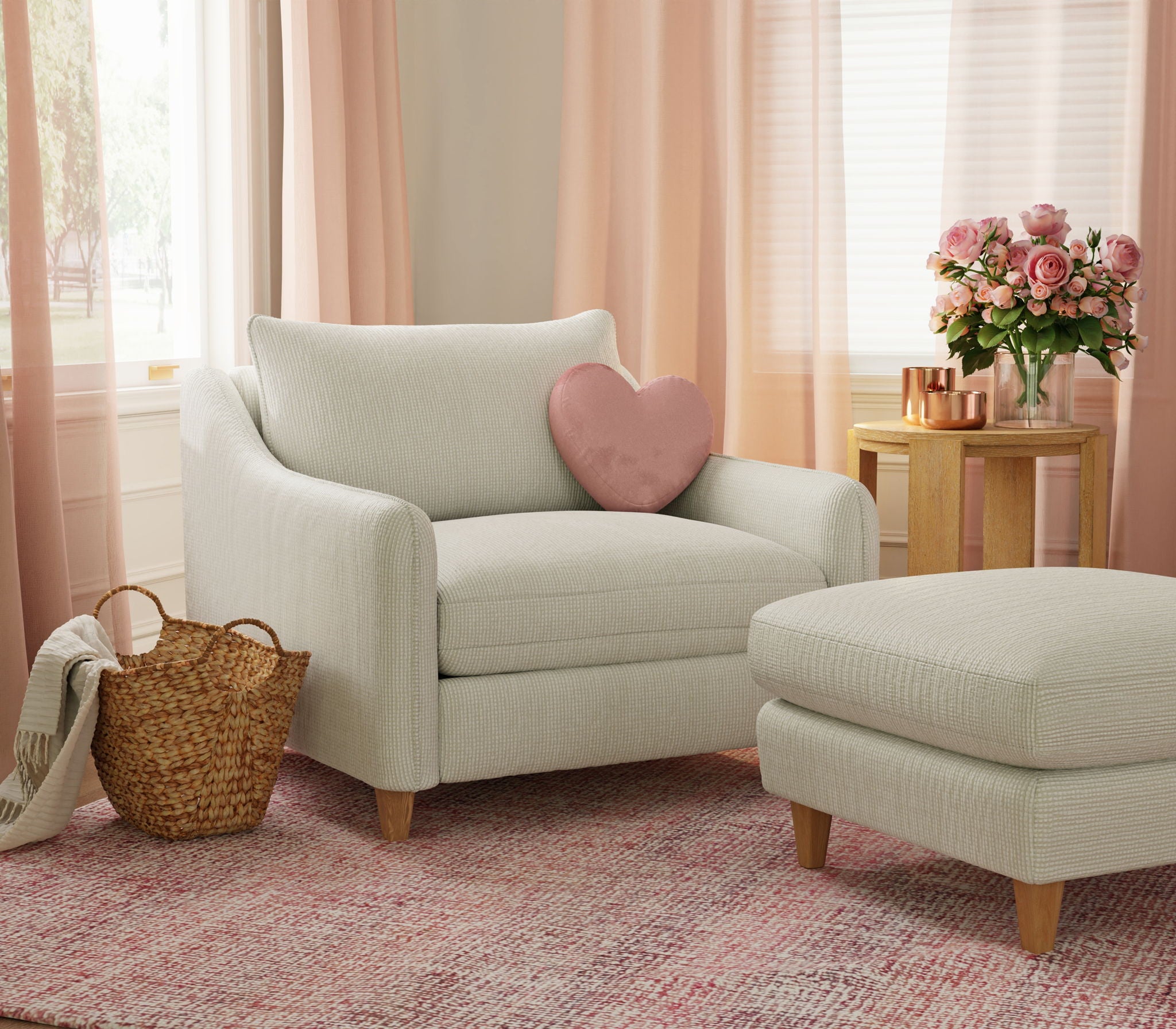 Vogue - Chair - Farlo Chalk - Urban Living Furniture (Los Angeles, CA)