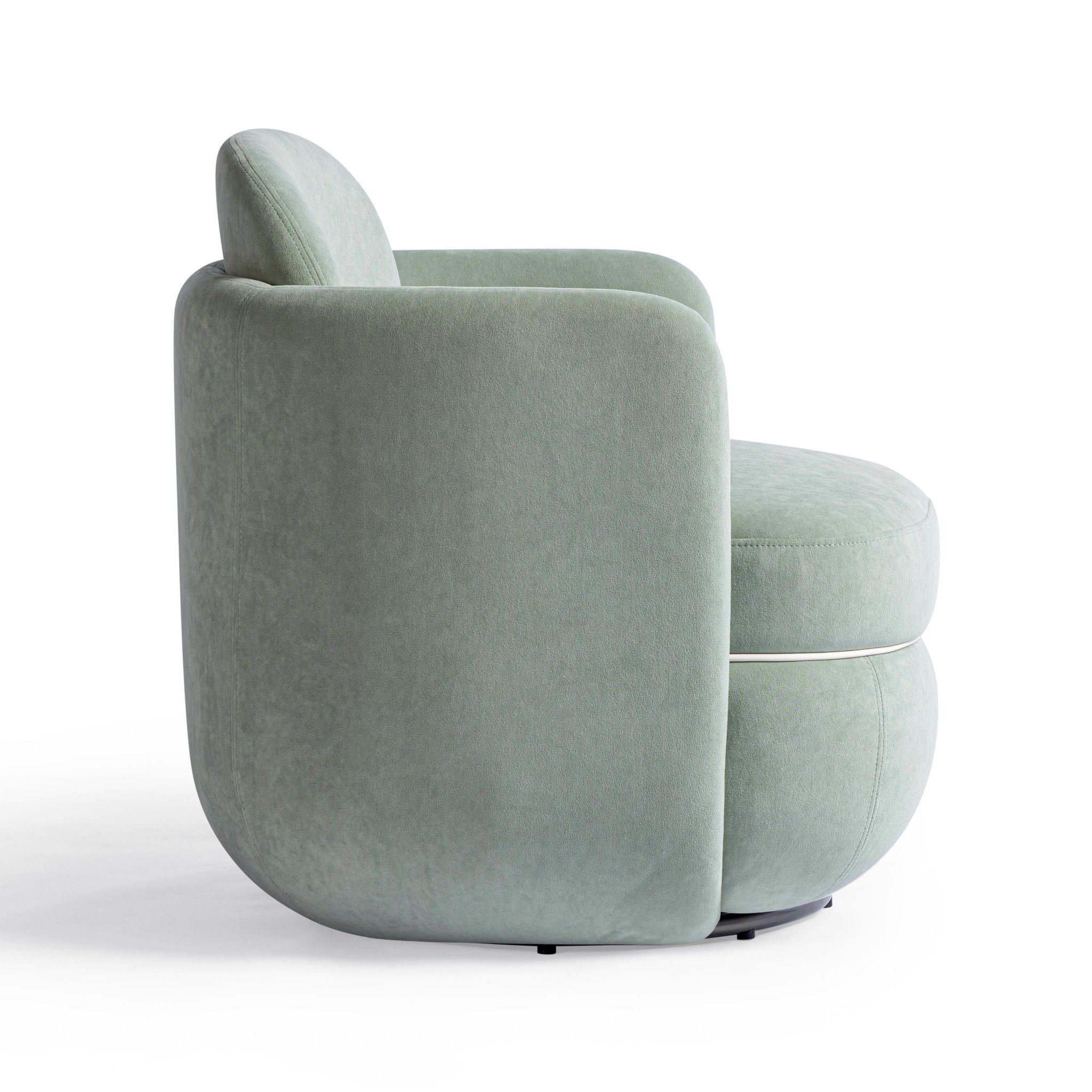 Wolfie - Velvet Swivel Chair - Urban Living Furniture (Los Angeles, CA)