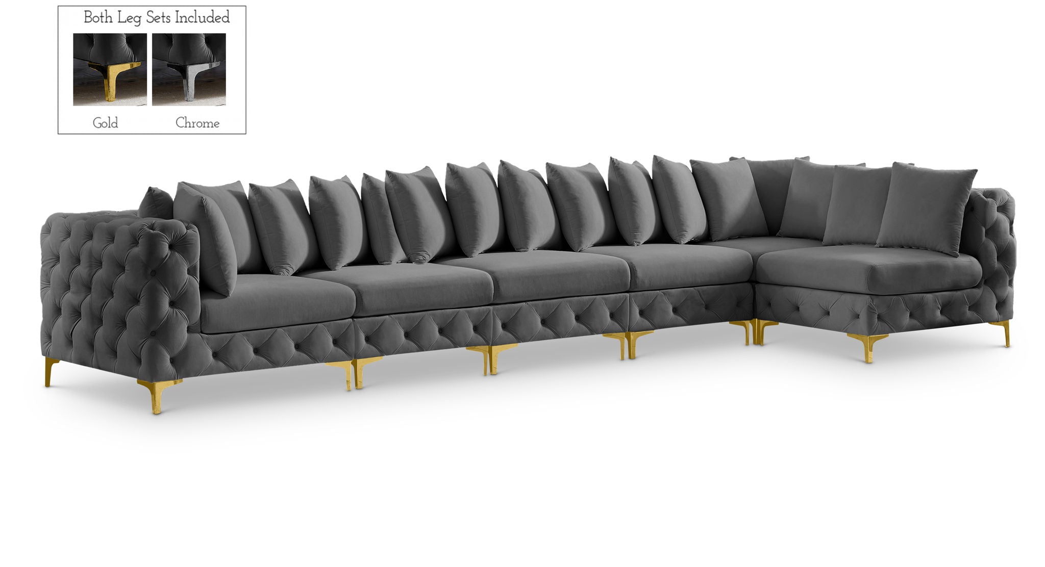 Tremblay - 6 Piece Modular Sectional - Urban Living Furniture (Los Angeles, CA)