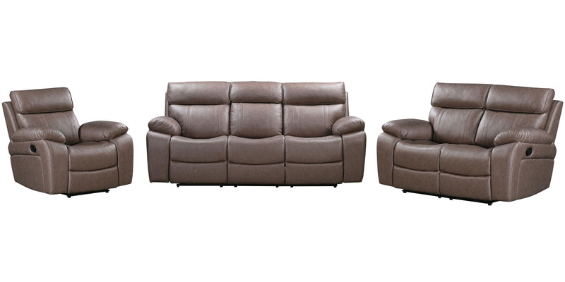 Theon - Manual Glider Reclining Sofa Set