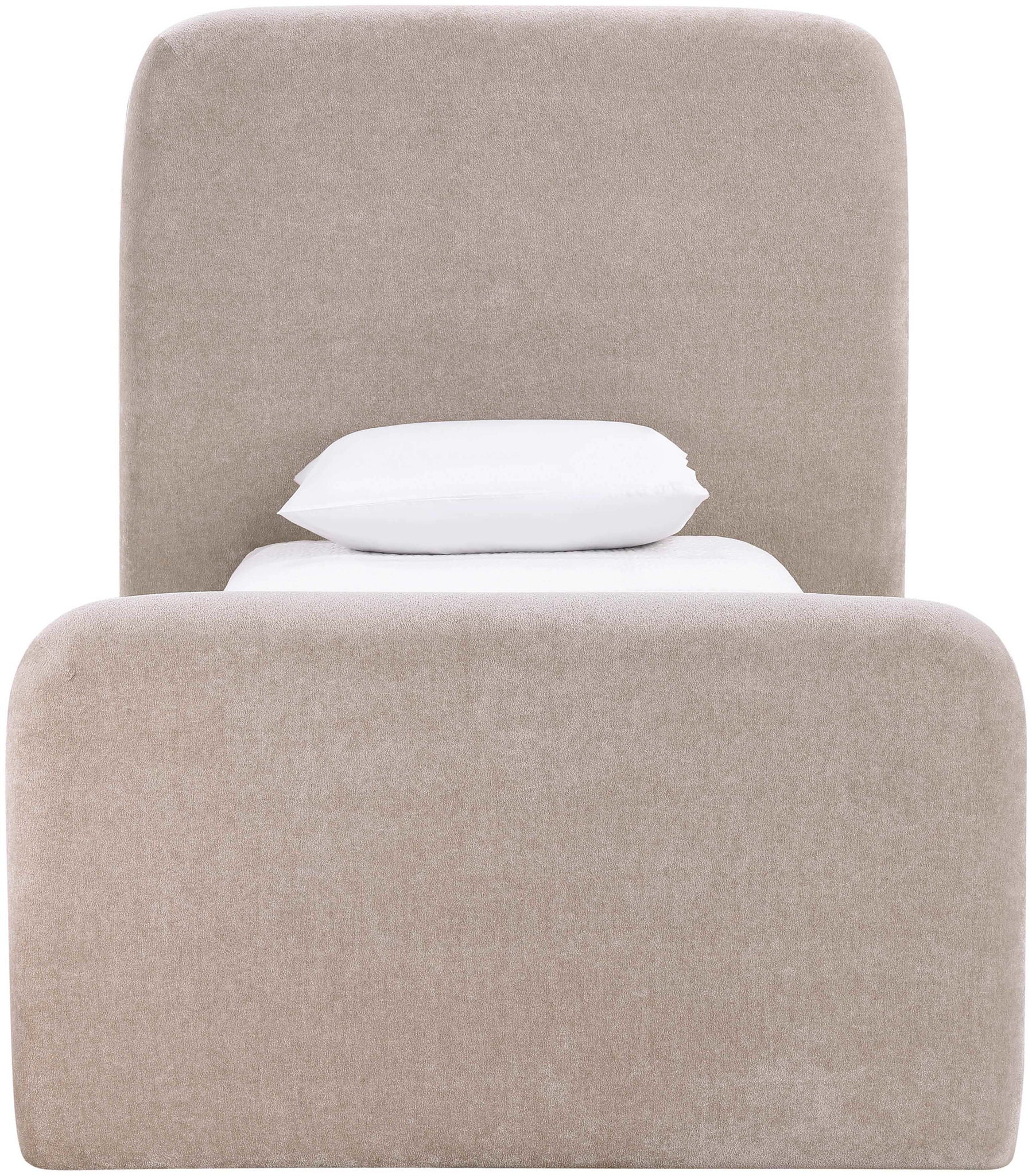 Fira - Chenille Fabric Upholstered Bed - Urban Living Furniture (Los Angeles, CA)