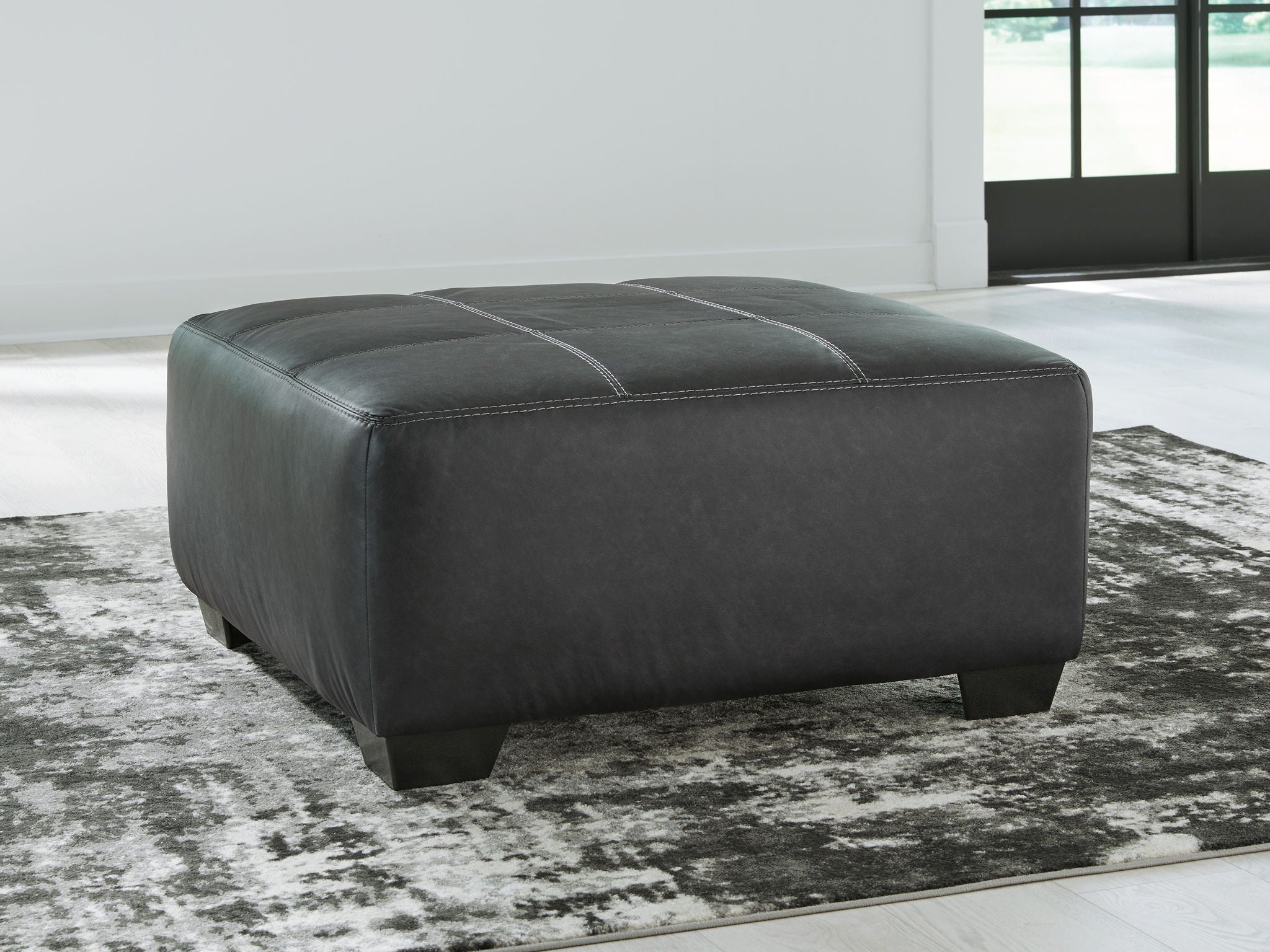 Brixley Pier - Graphite - Oversized Accent Ottoman - Urban Living Furniture (Los Angeles, CA)