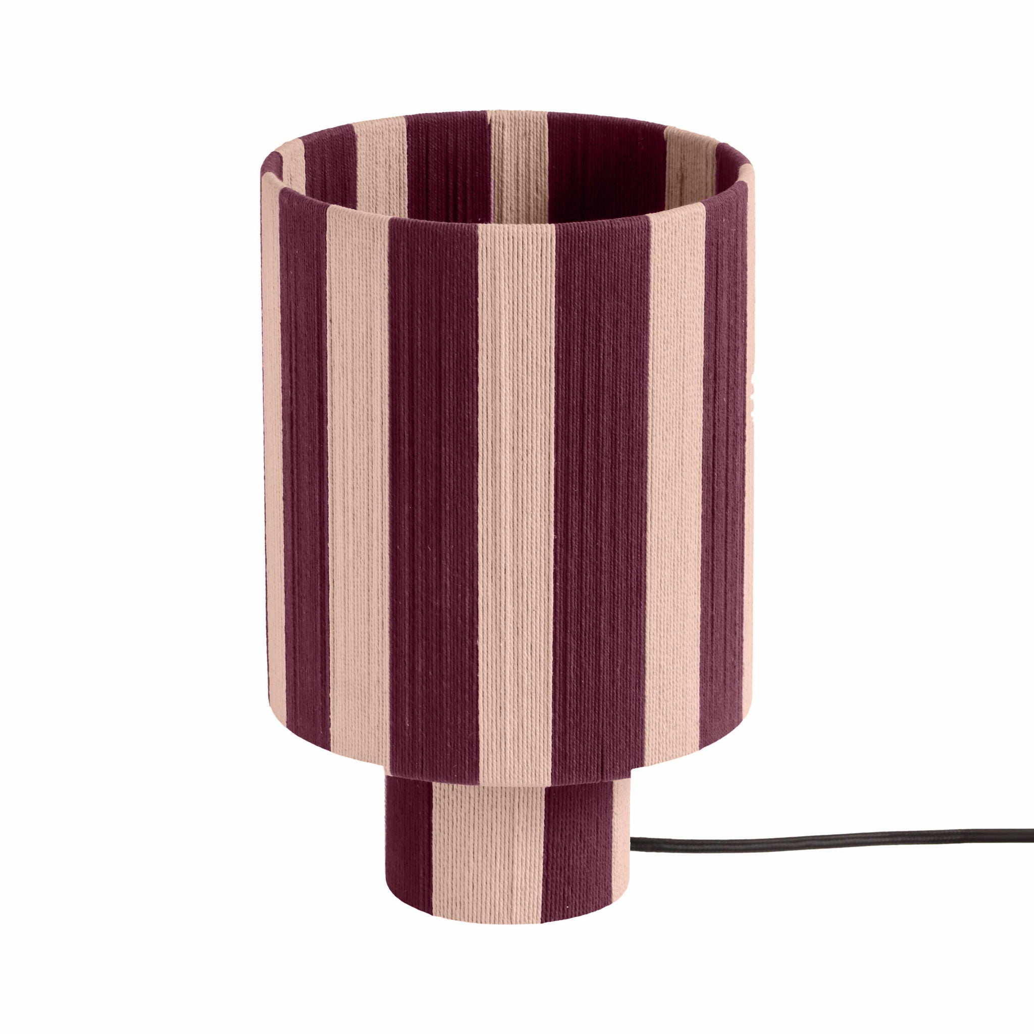 Guinevere - Striped Cotton Table Lamp - Urban Living Furniture (Los Angeles, CA)