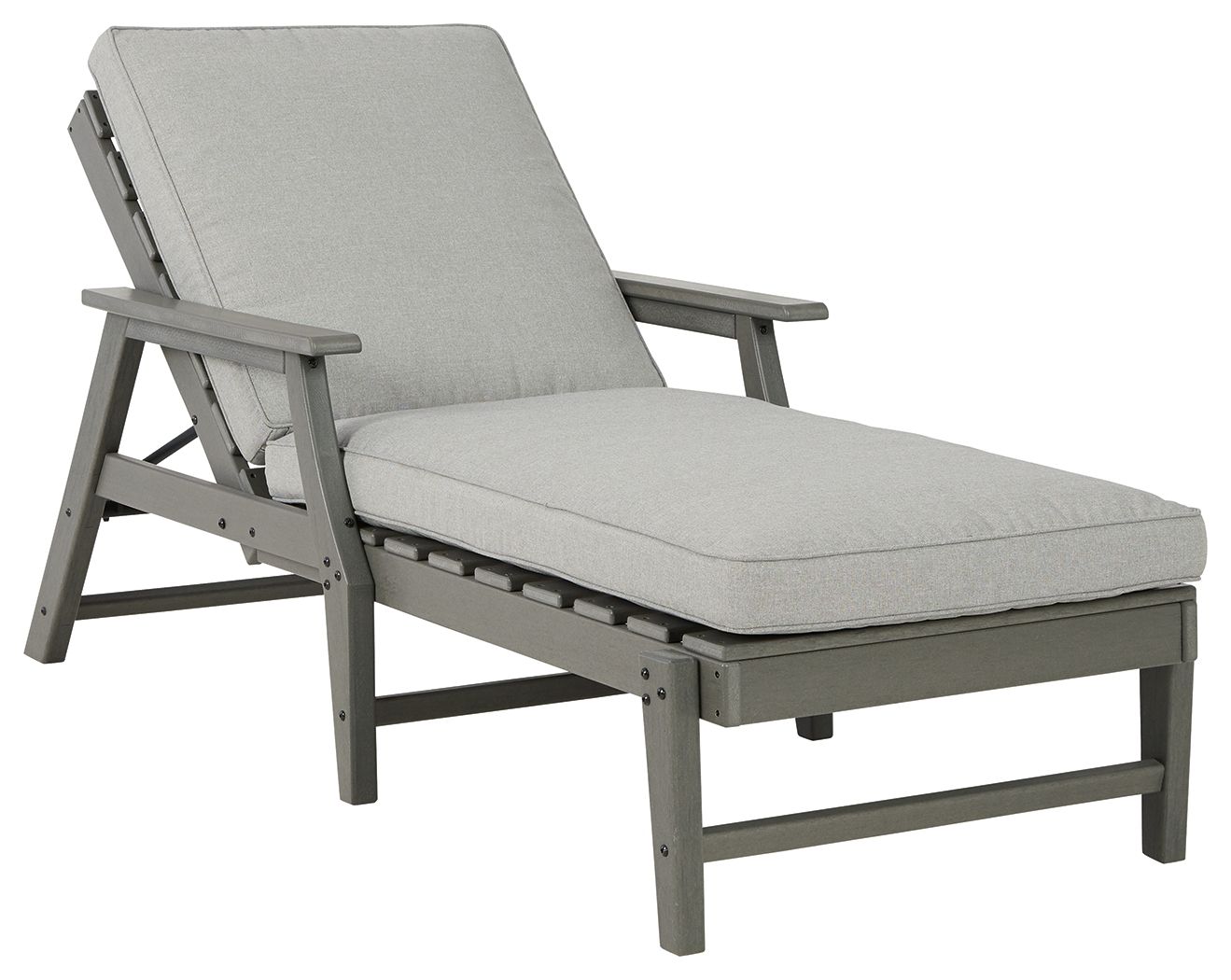 Visola - Gray - Chaise Lounge with Cushion - Urban Living Furniture (Los Angeles, CA)
