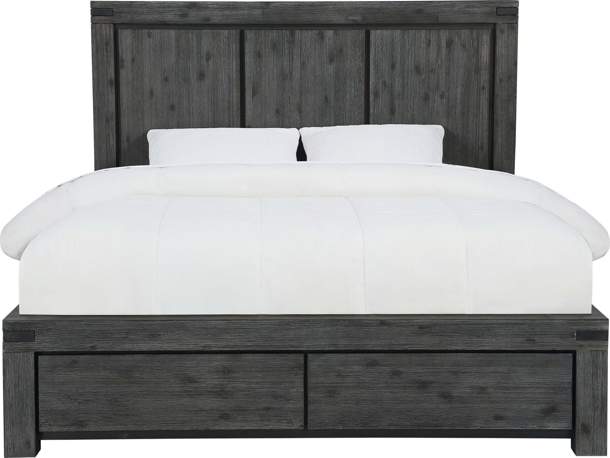 Meadow - Solid Wood Footboard Storage Bed