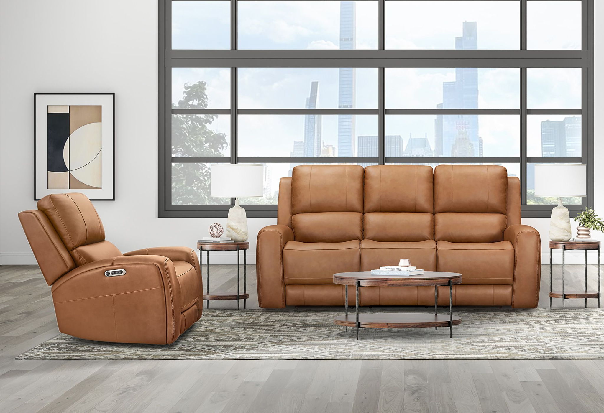 Belmont - Zero Gravity Power Reclining Living Room Set - Urban Living Furniture (Los Angeles, CA)