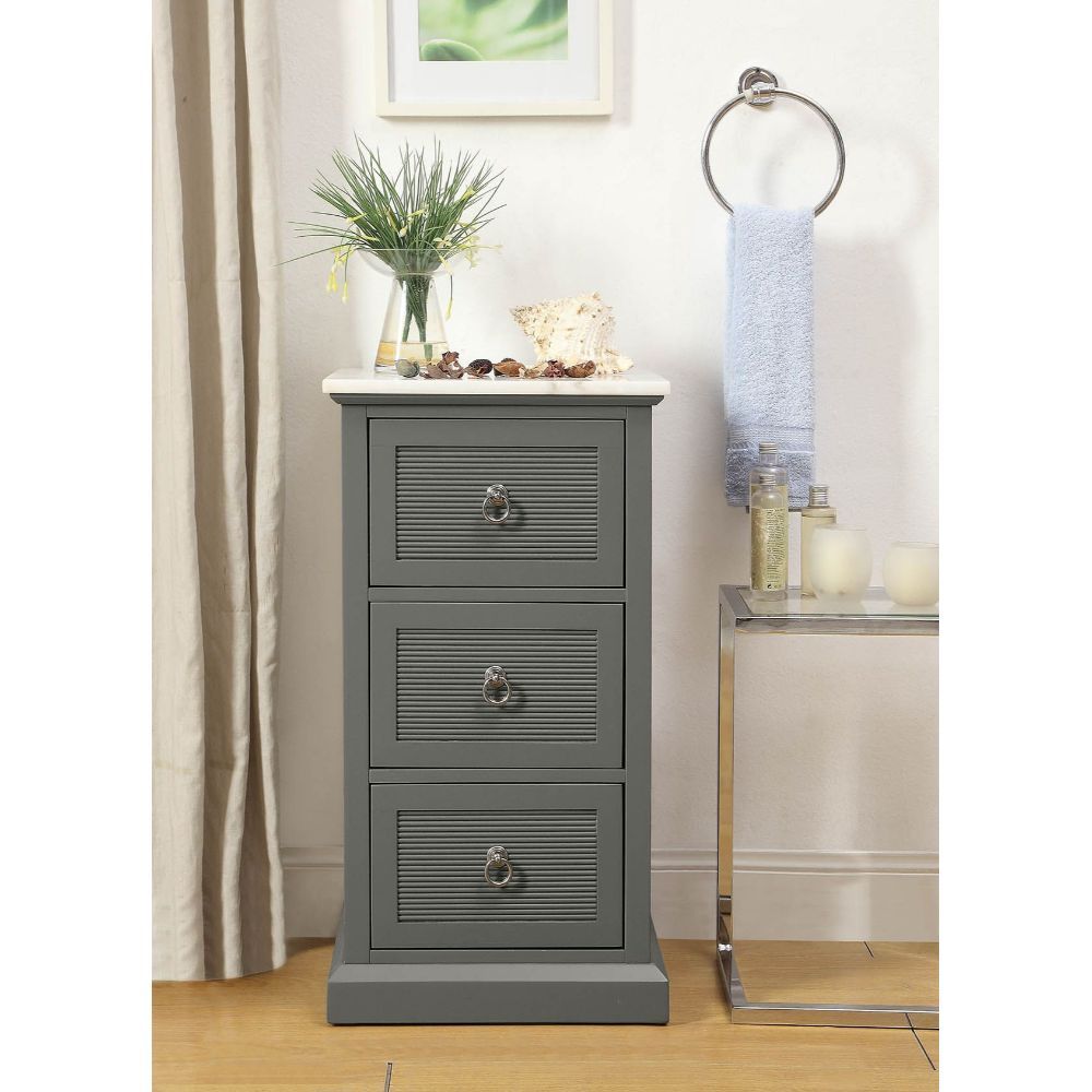 Swart - Cabinet - Marble & Gray - Urban Living Furniture (Los Angeles, CA)