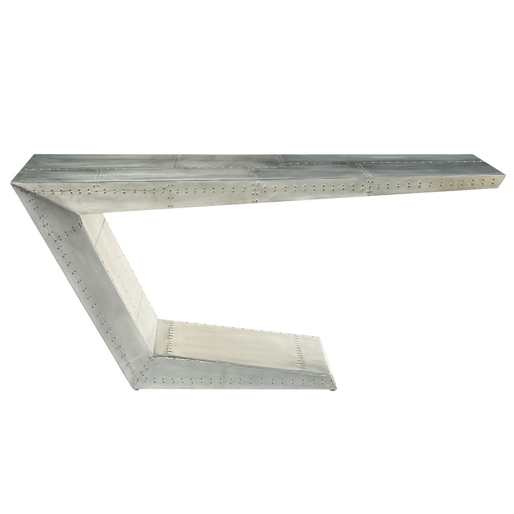 Brancaster - Executive Writing Desk - Aluminum - Urban Living Furniture (Los Angeles, CA)