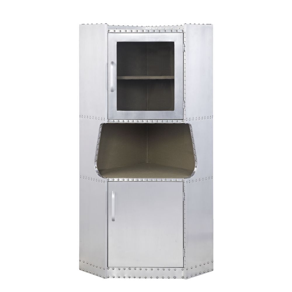 Brancaster - Cabinet - Aluminum - 57" - Urban Living Furniture (Los Angeles, CA)