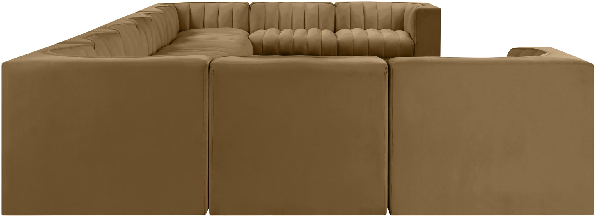 Rummi - Velvet Performance Fabric Upholstered 11 Piece Modular Sectional - Urban Living Furniture (Los Angeles, CA)
