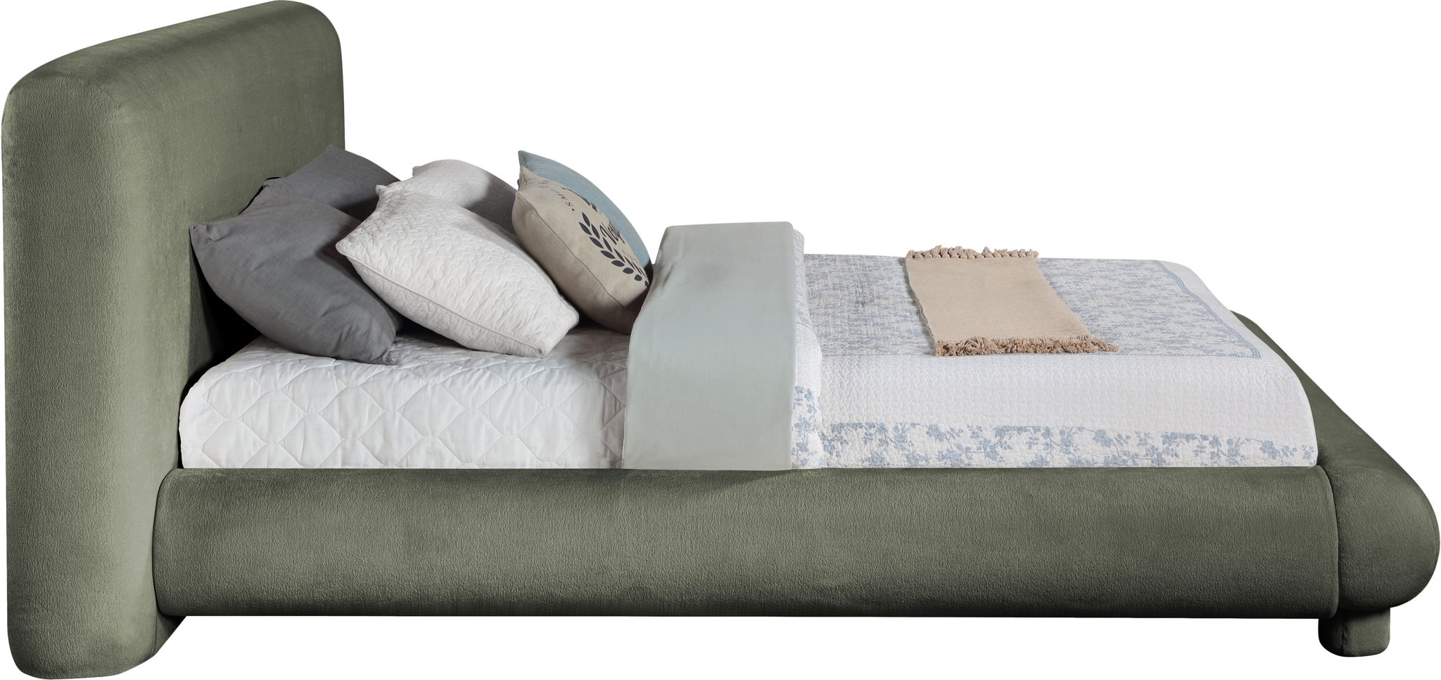 Blair - Chenille Upholstered Bed