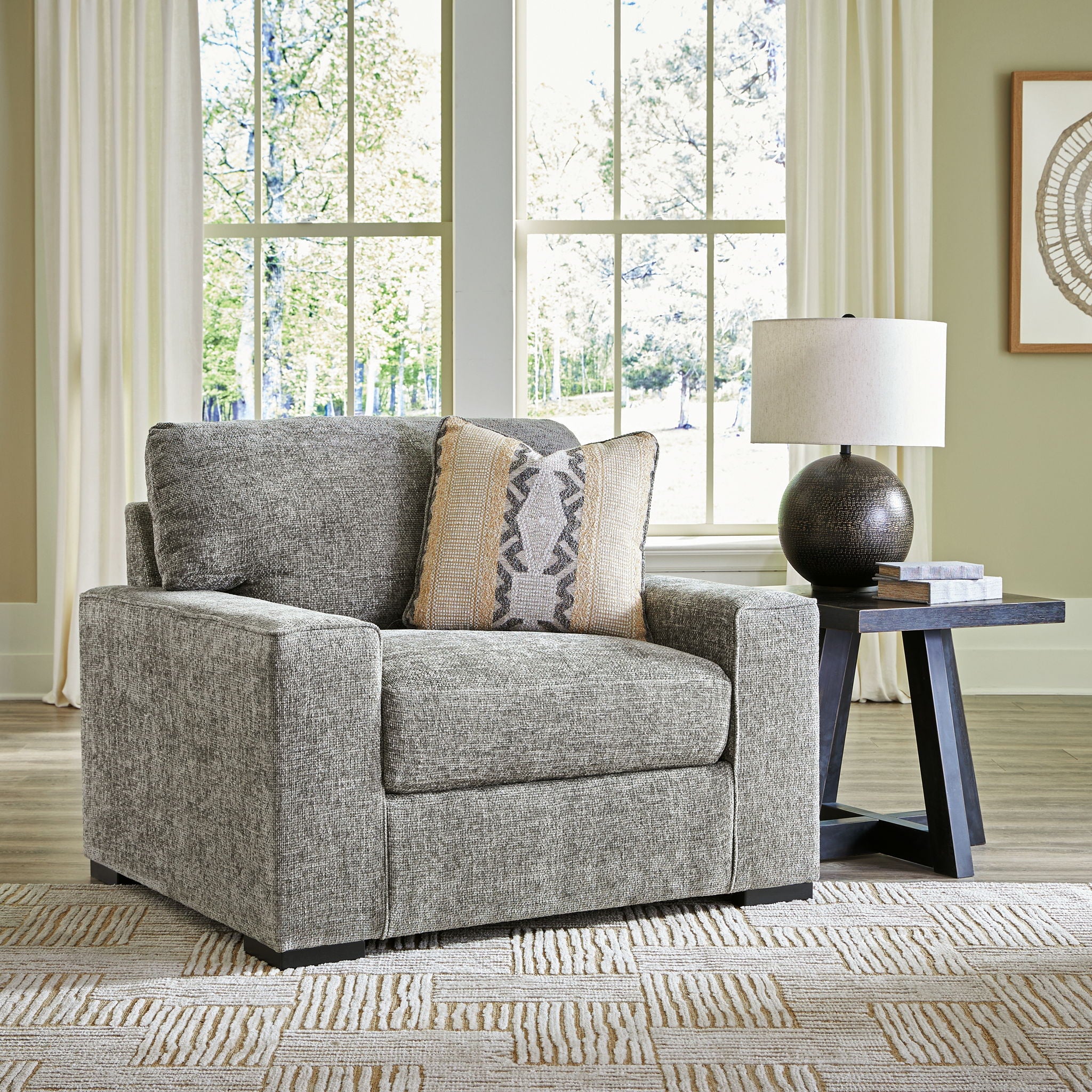 Dunmor - Graphite - Chair And A Half - Urban Living Furniture (Los Angeles, CA)