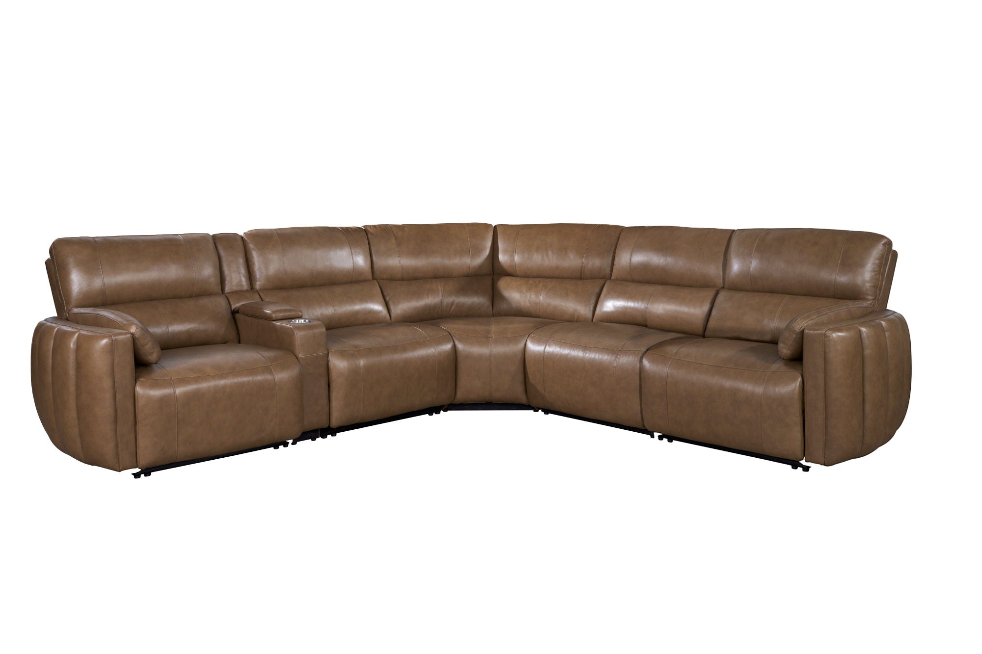 Modesto - Modular Power Reclining Sectional With Power Adjustable Headrests - Urban Living Furniture (Los Angeles, CA)