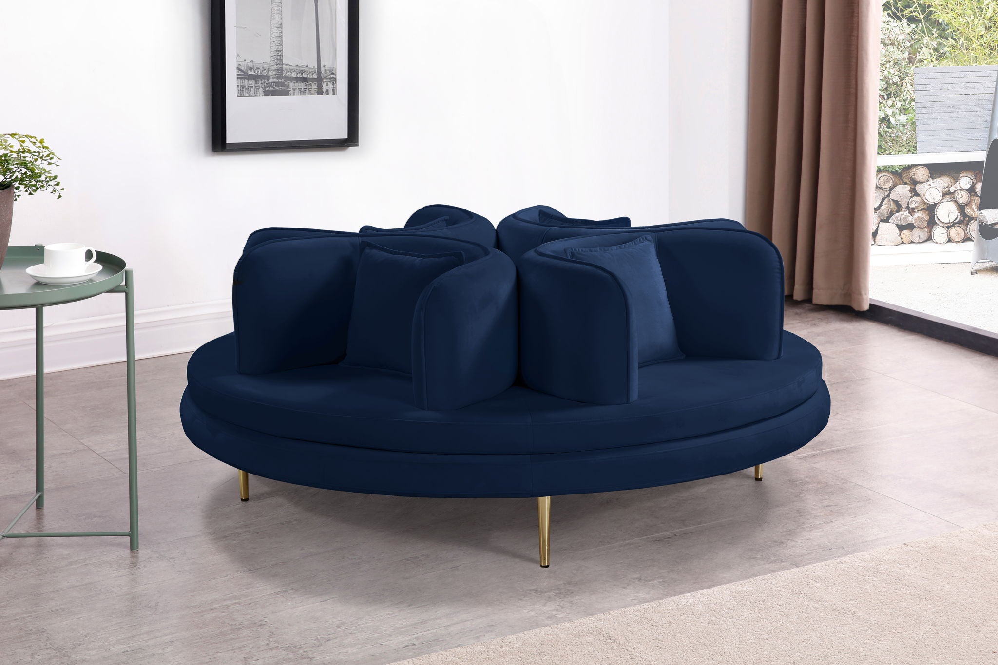 Circlet - Round Sofa Settee - Urban Living Furniture (Los Angeles, CA)