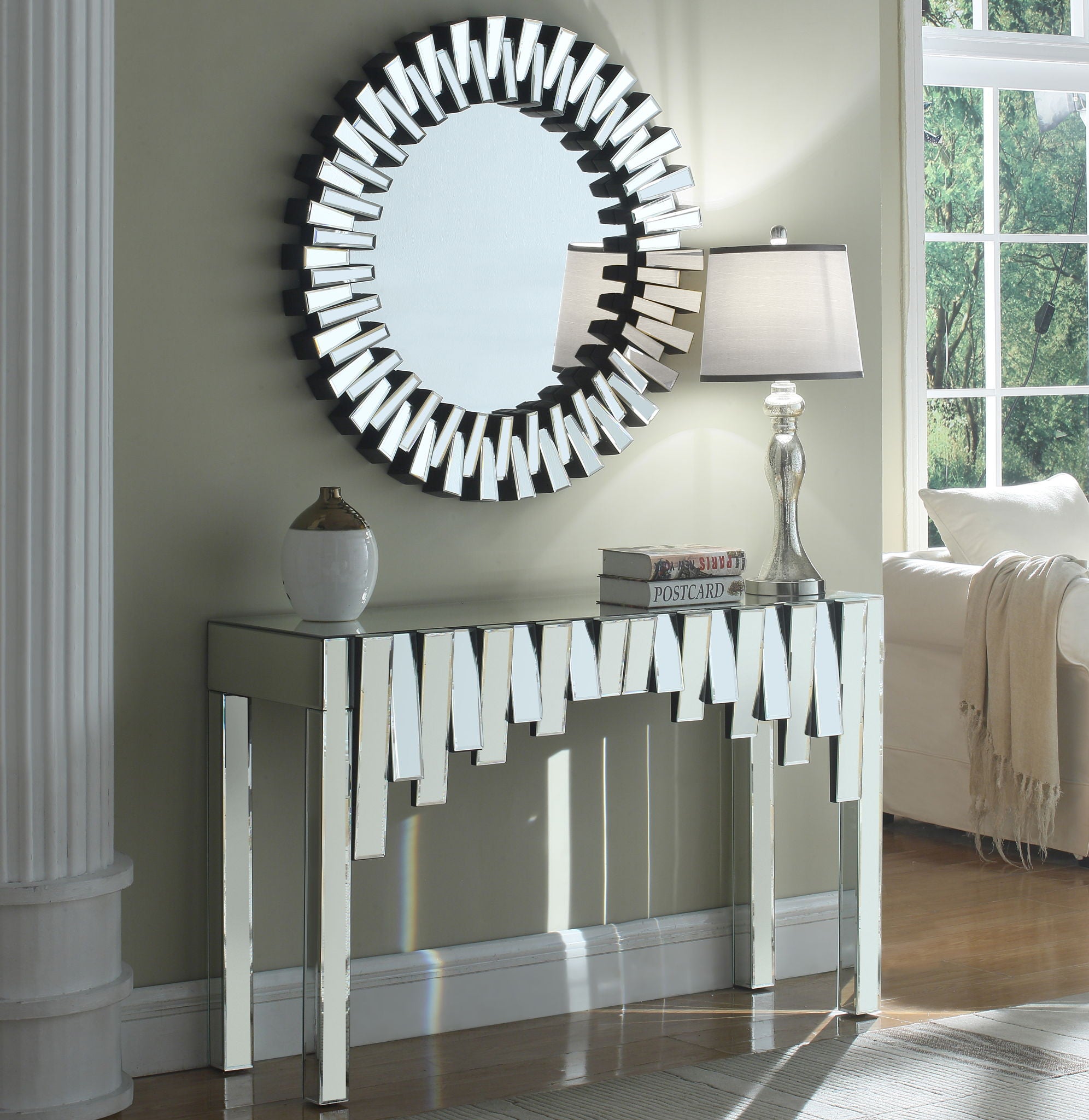 Kylie - Console Table - Pearl Silver - Urban Living Furniture (Los Angeles, CA)