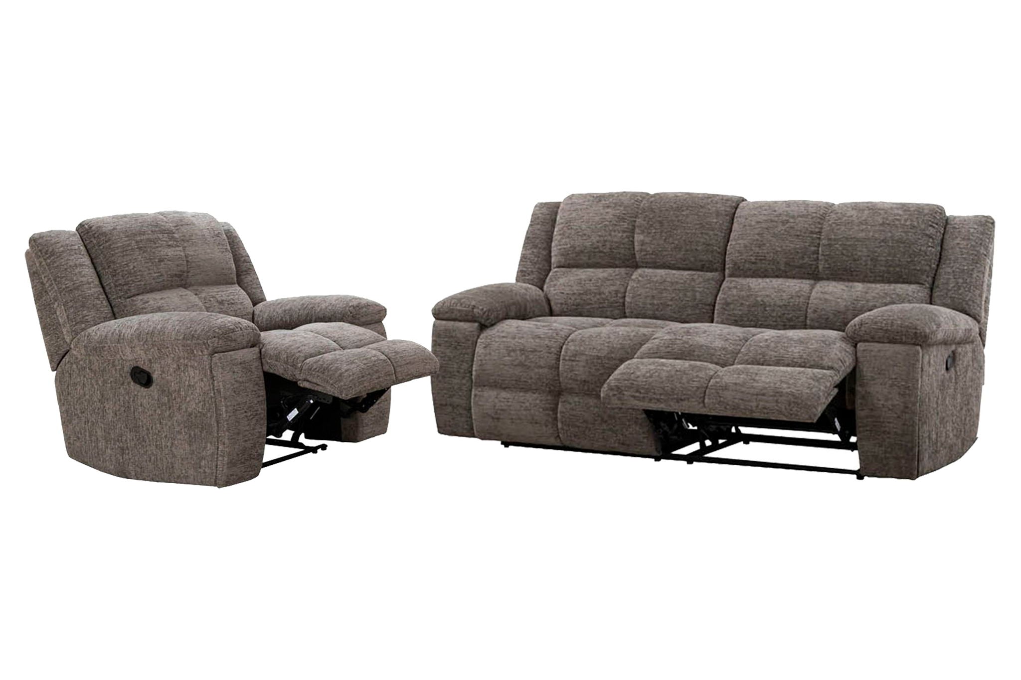 Buster - Manual Glider Reclining Sofa Set - Urban Living Furniture (Los Angeles, CA)