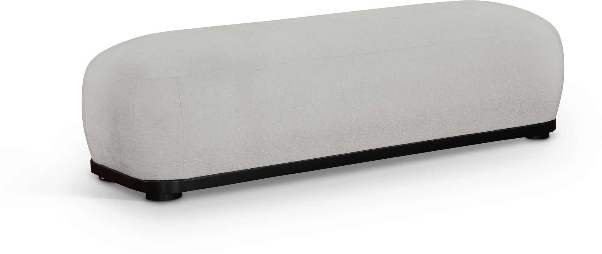 Calum - Bench - Black Frame - Urban Living Furniture (Los Angeles, CA)