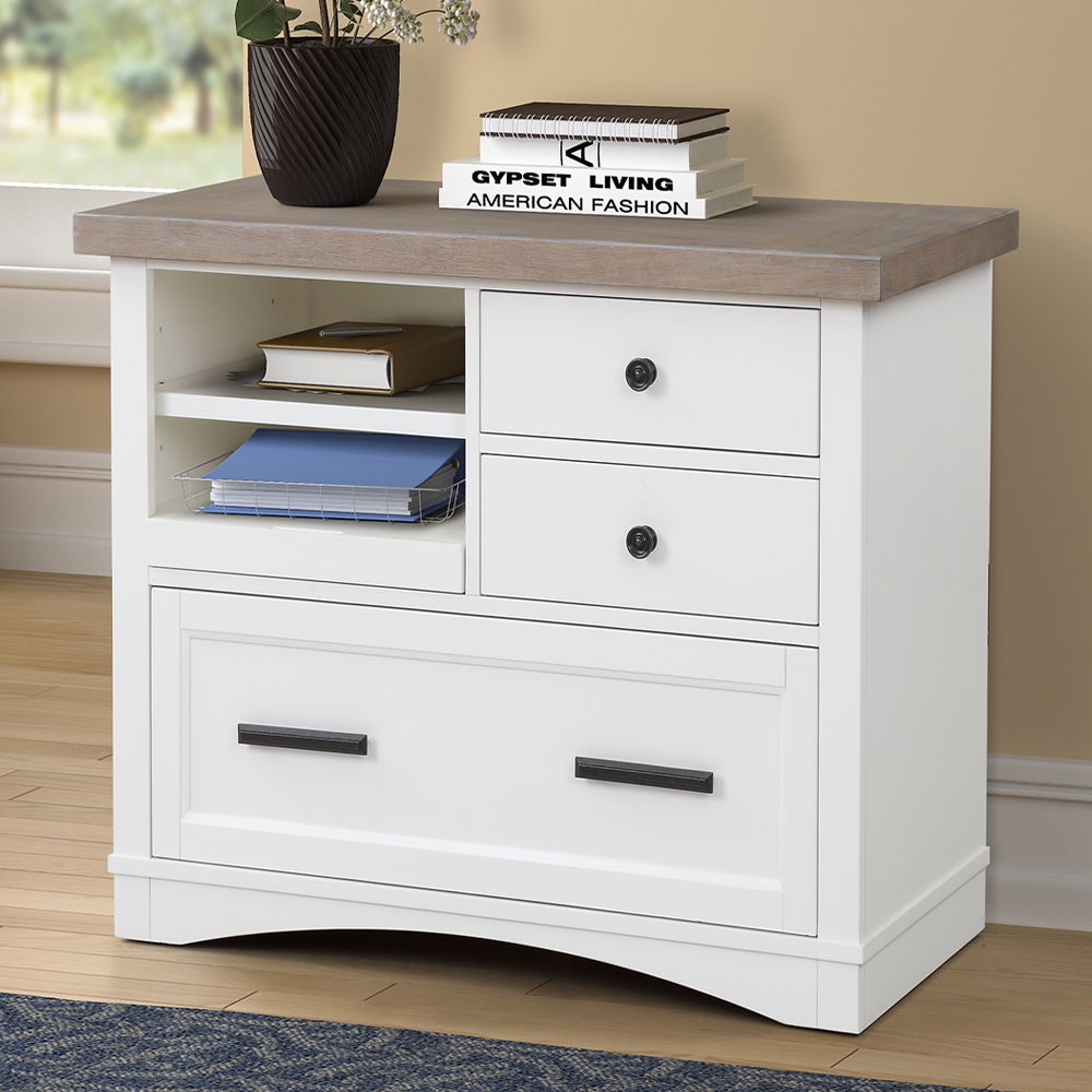 Americana Modern - Functional File with Power Center - Urban Living Furniture (Los Angeles, CA)