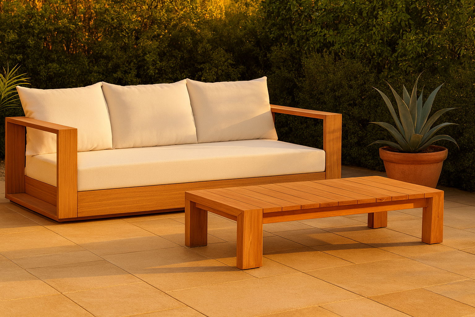 Tulum - Water Resistant Outdoor Sofa - Urban Living Furniture (Los Angeles, CA)