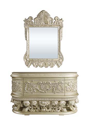 Vatican - Mirror - Champagne Silver Finish - Urban Living Furniture (Los Angeles, CA)
