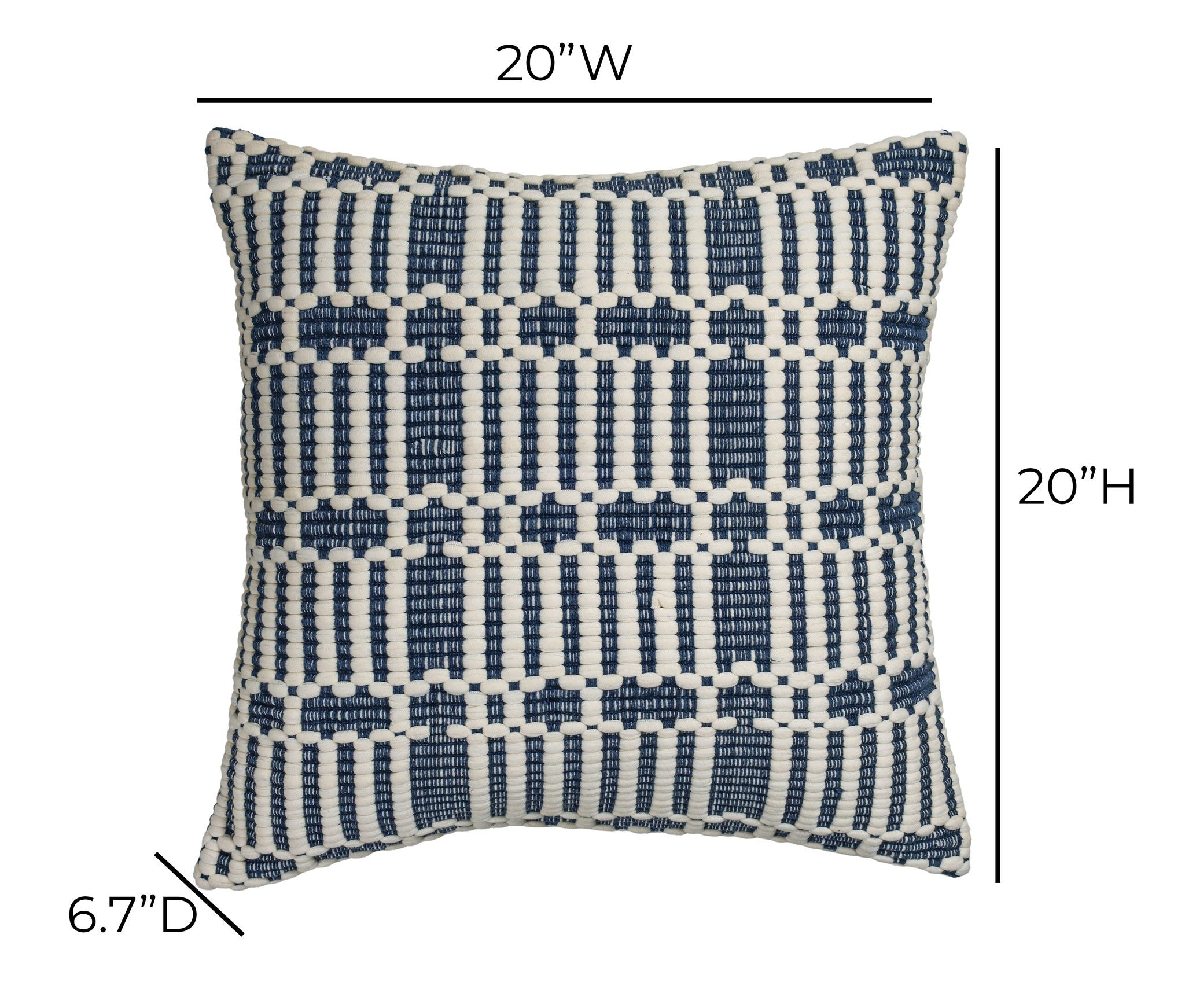 Maresh - 20" Square Woven Pillow - Urban Living Furniture (Los Angeles, CA)