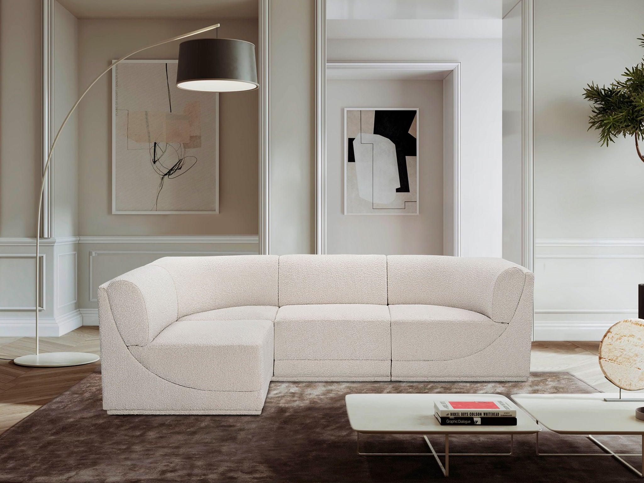 Ollie - 4 Piece Modular Sectional - Urban Living Furniture (Los Angeles, CA)