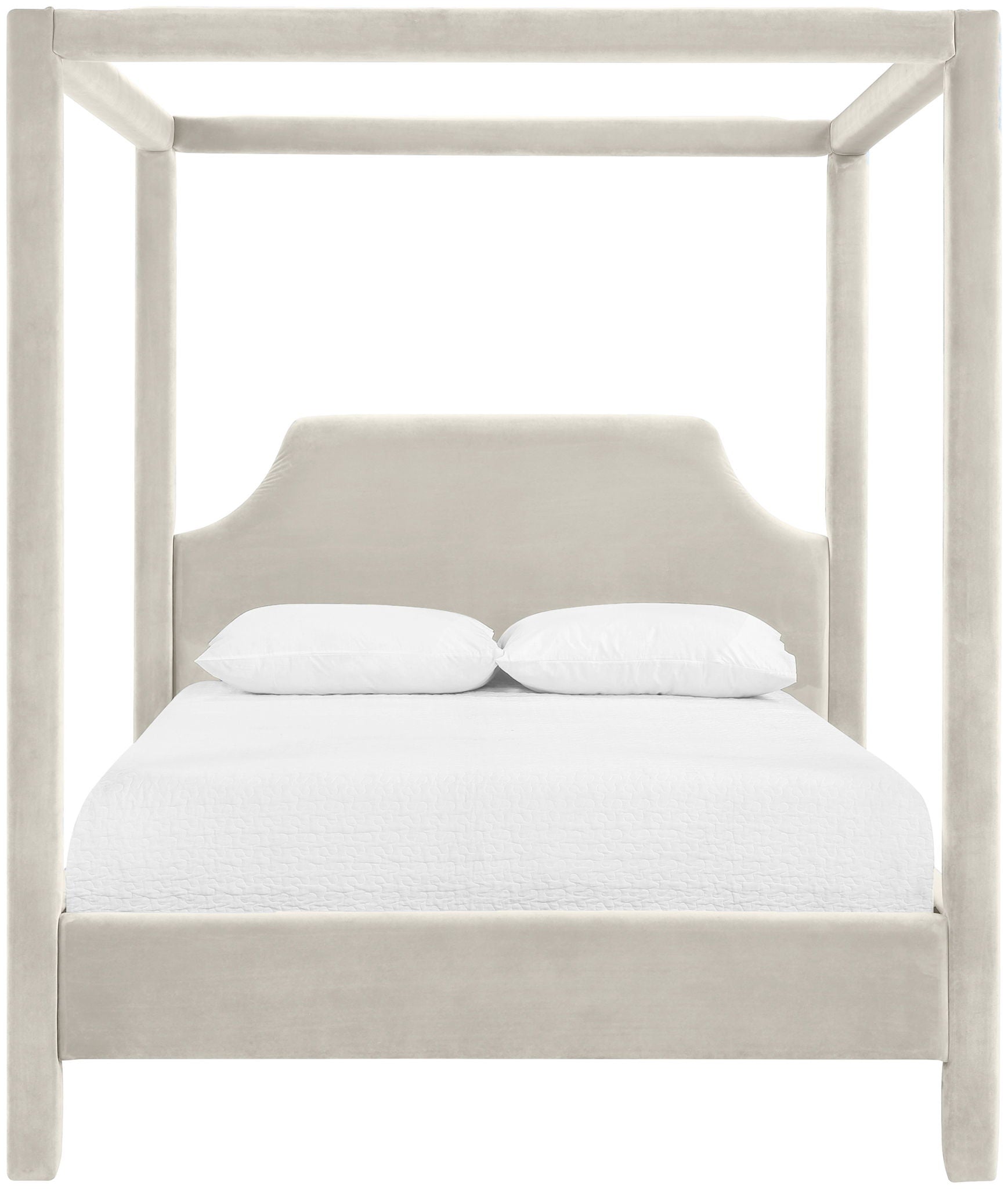 Dawson - Velvet Upholstered Bed - Urban Living Furniture (Los Angeles, CA)