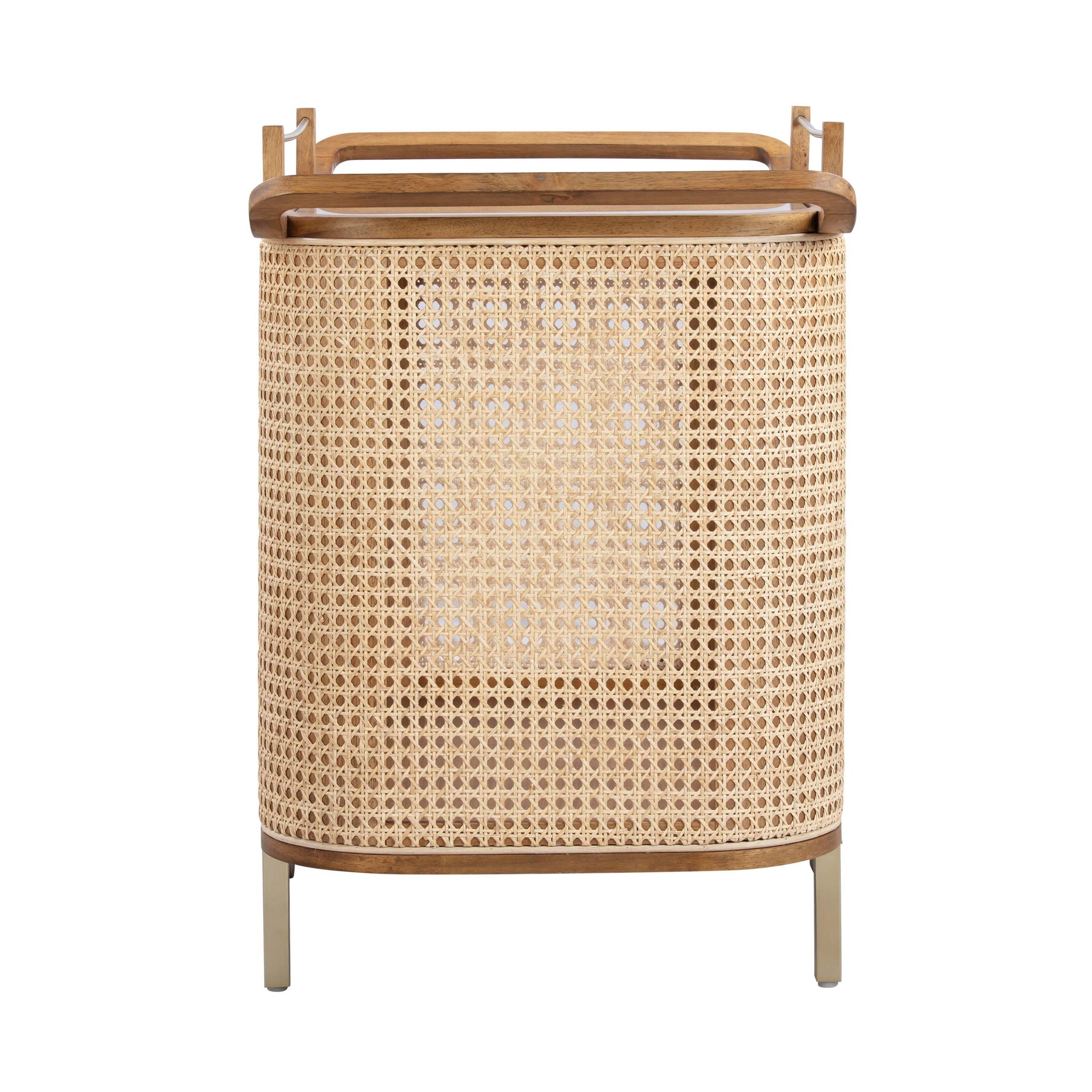 Yuma - Rattan Bar Cart - Natural - Urban Living Furniture (Los Angeles, CA)