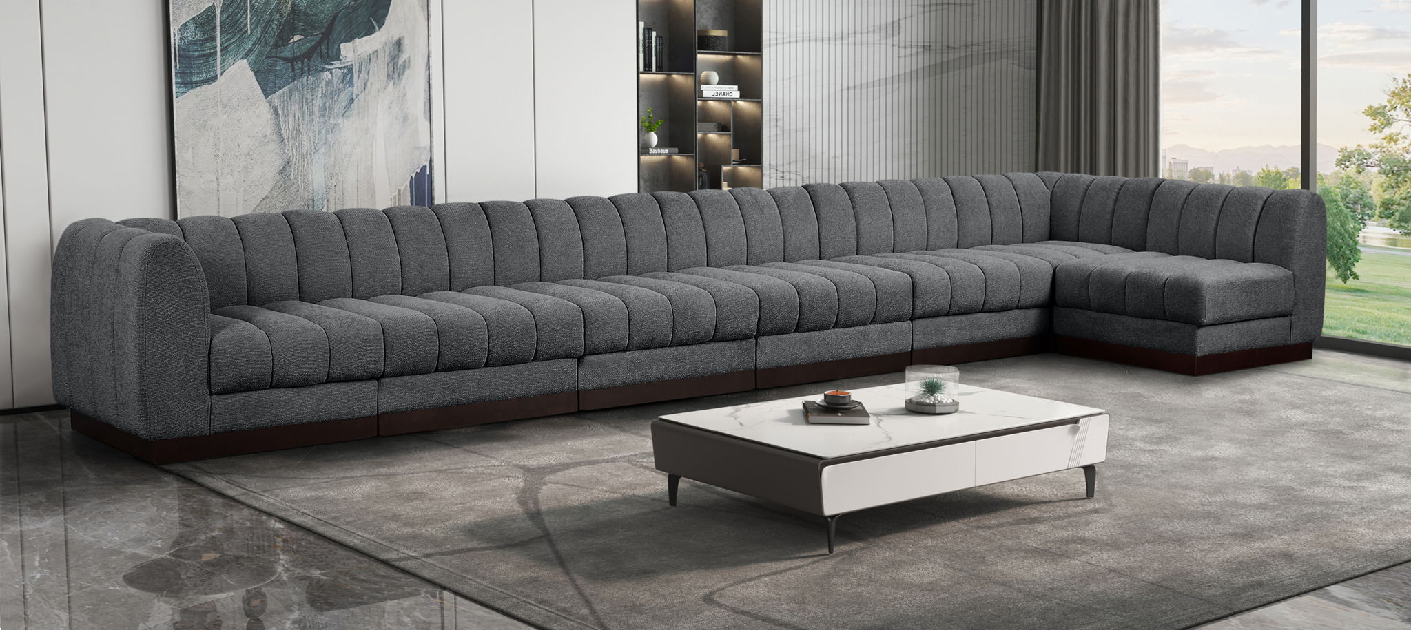 Quinn - 7 Piece Modular Sectional - Urban Living Furniture (Los Angeles, CA)