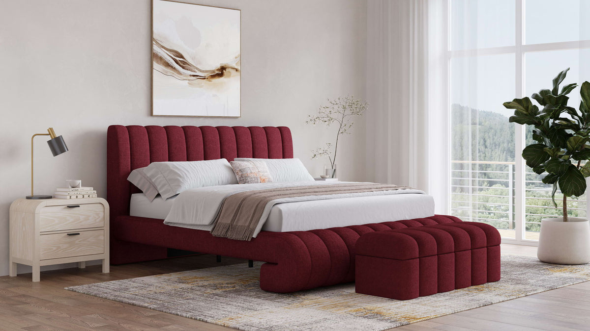 Fam Savage - Maximalist Upholstered Bed