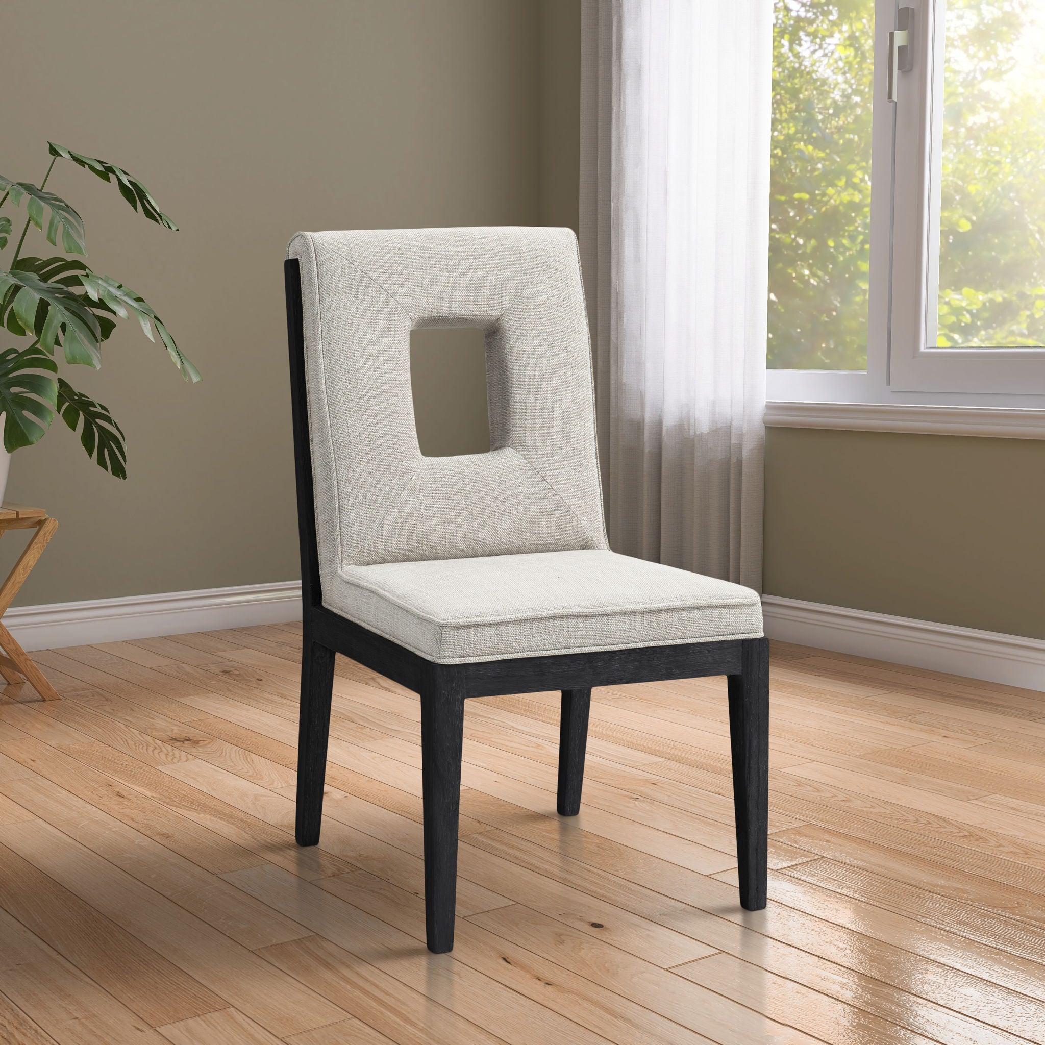 Gwendolyn - Dining Side Chair With Black Frame (Set of 2) - Urban Living Furniture (Los Angeles, CA)