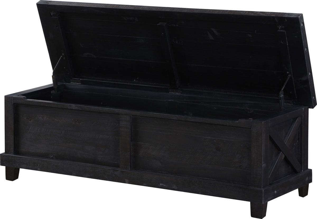 Yosemite - Solid Wood Blanket Box - Cafe