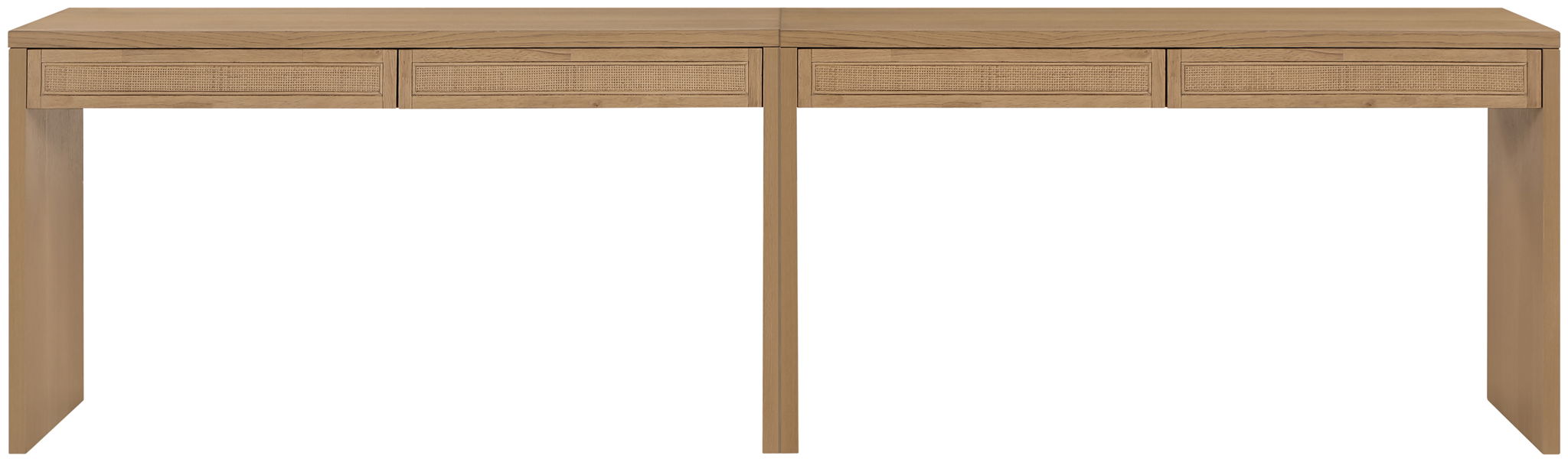 Avro - Solid Wood And Oak Veneer Desk - Urban Living Furniture (Los Angeles, CA)