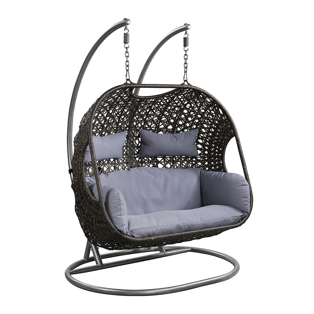 Vasant - 52" Hanging Chair - Fabric & Wicker - Urban Living Furniture (Los Angeles, CA)