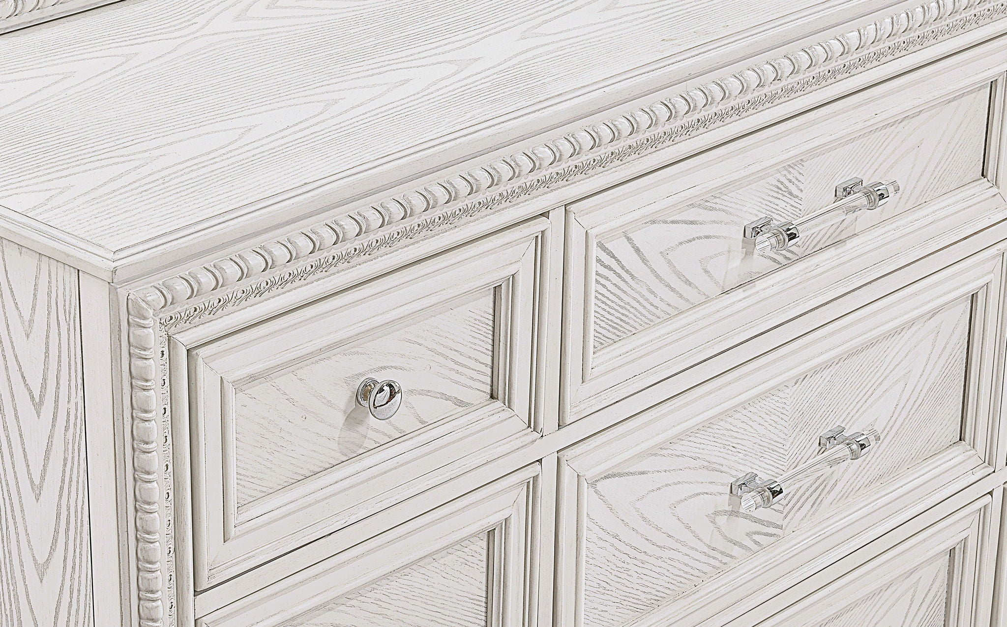 Alexandria - Dresser And Mirror - White - Urban Living Furniture (Los Angeles, CA)