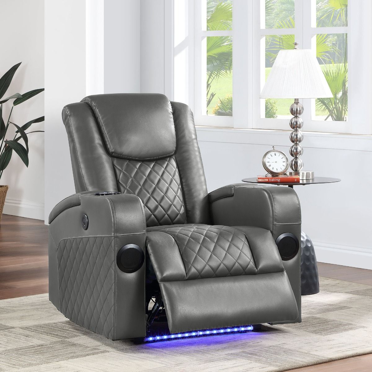 Alair - Power Motion Recliner With Bluetooth, Wireless Charger & Cupholder - Urban Living Furniture (Los Angeles, CA)