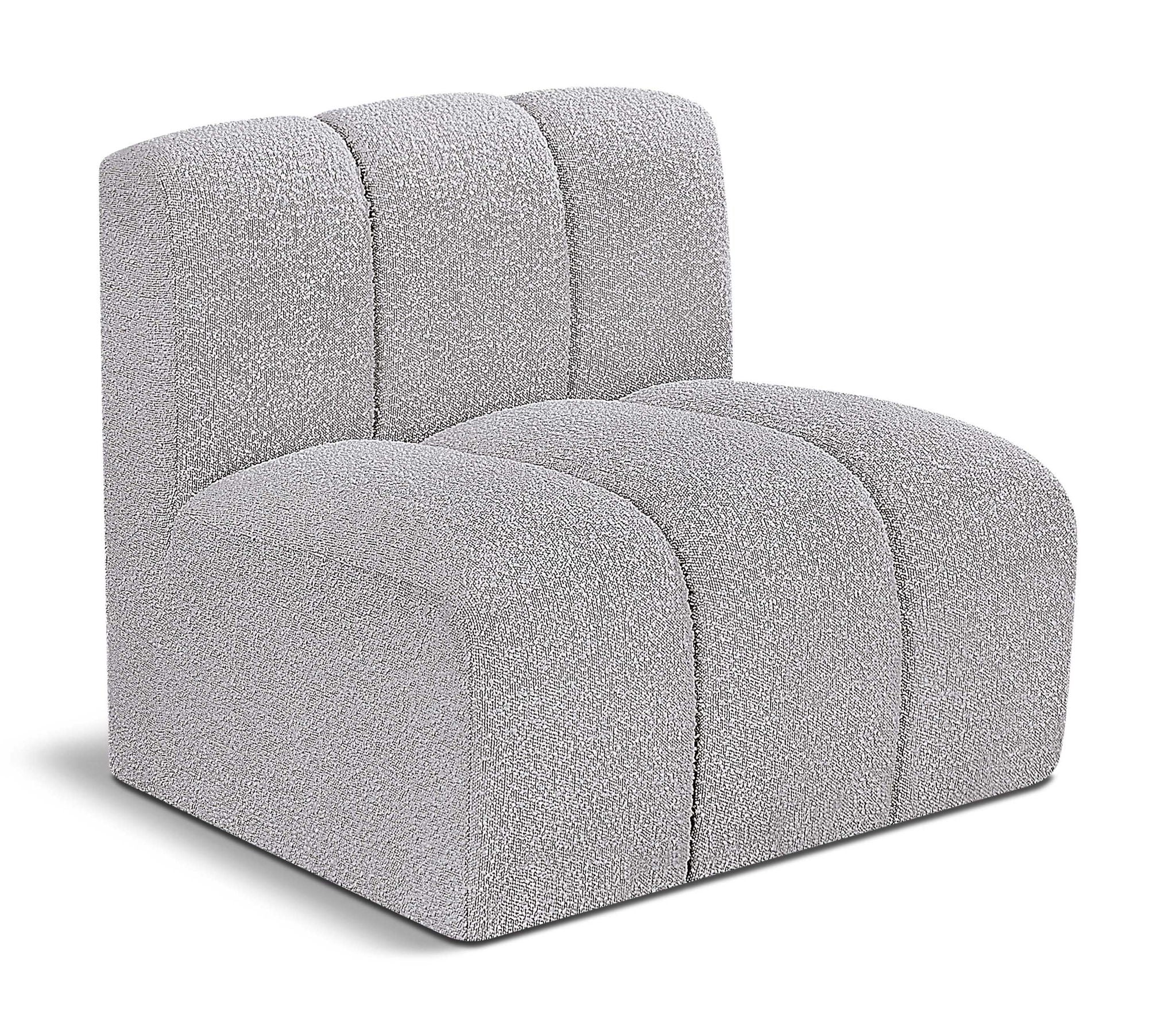 Arc - Boucle Fabric Straight Chair - Urban Living Furniture (Los Angeles, CA)