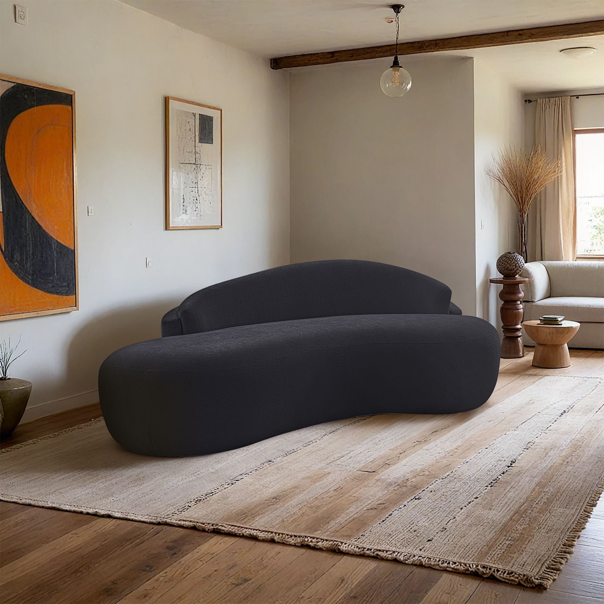 Caspian - Chenille Fabric Upholstered Loveseat - Urban Living Furniture (Los Angeles, CA)