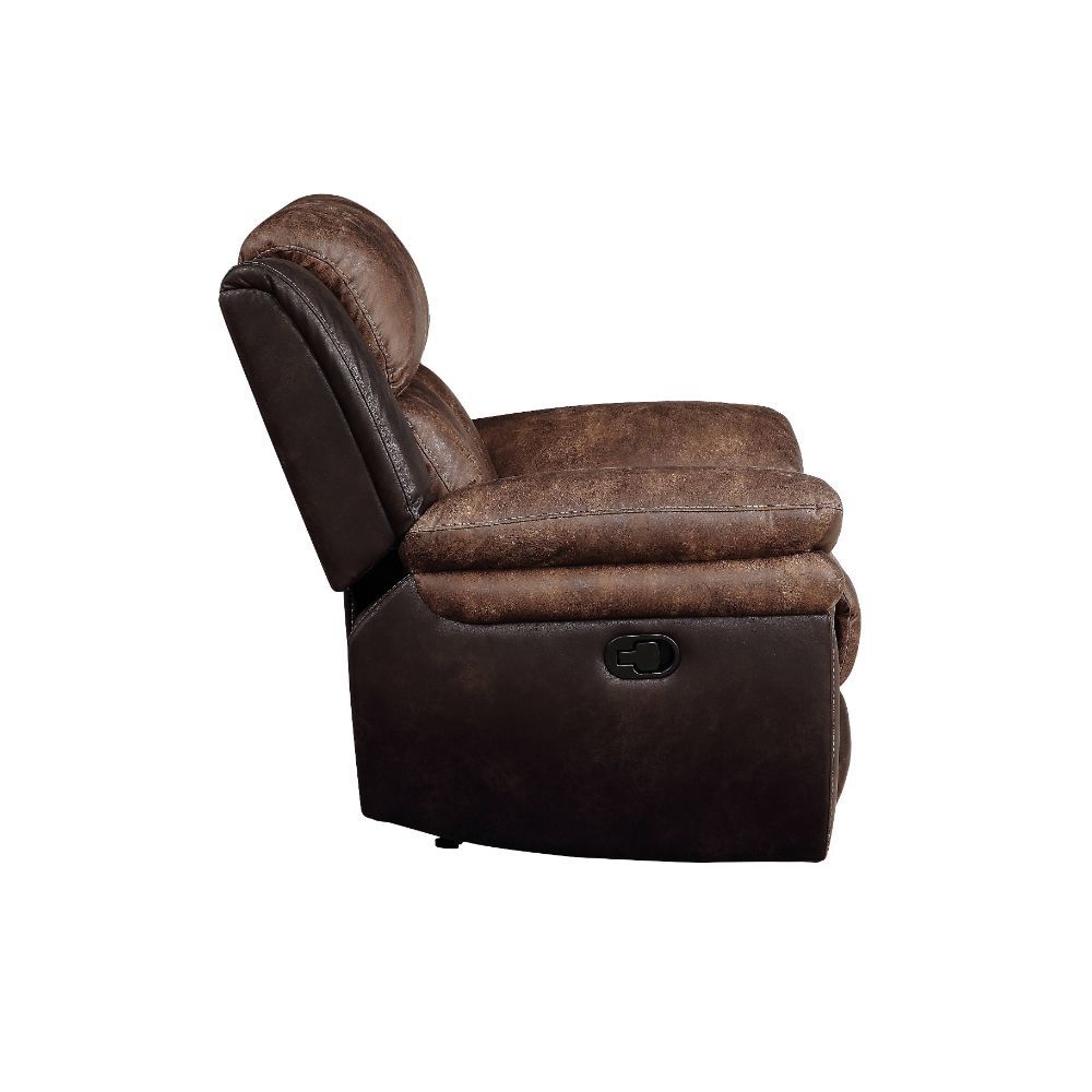 Jaylen - Recliner - Toffee & Espresso Polished Microfiber - Urban Living Furniture (Los Angeles, CA)