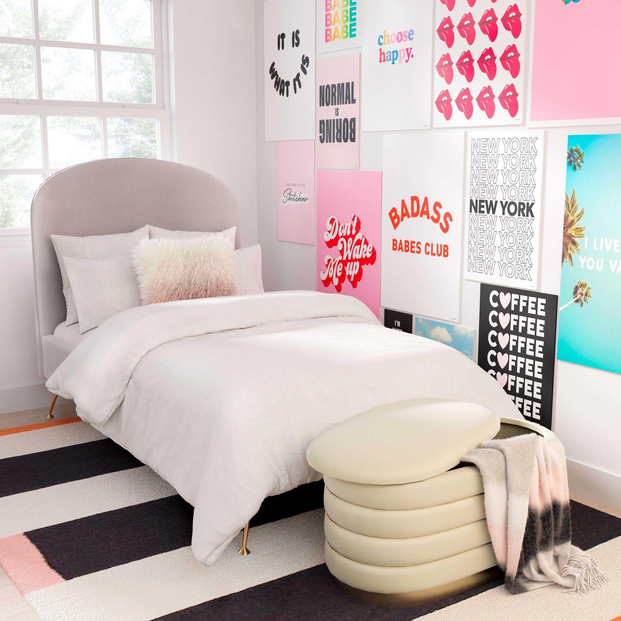 Lillian - Velvet Storage Bench - Urban Living Furniture (Los Angeles, CA)